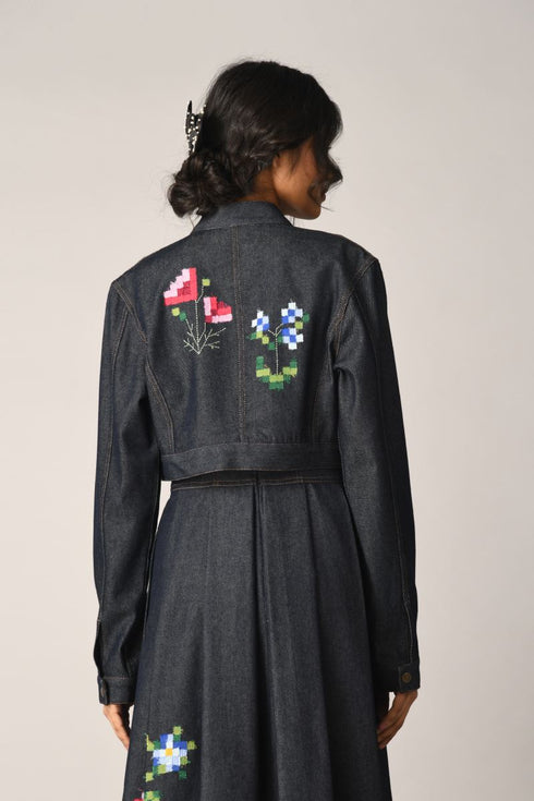 Noisette cropped jacket