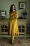 Noor anu yellow stripes kurta with pants