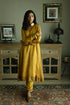 Noor anu yellow stripes kurta with pants