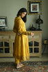 Noor anu yellow stripes kurta with pants