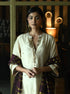 Noor ivory chitkan kurta with salwar