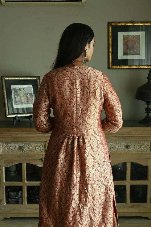 Noor red judee jacket