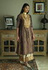 Noor royal plum banjara kurta with chai beige farshi pants