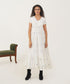Oasis acacia ivory dress