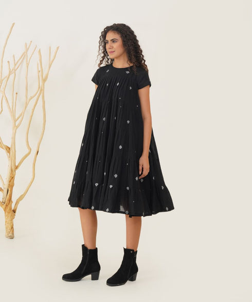 Oasis black orio dress