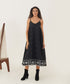 Oasis black sahara dress