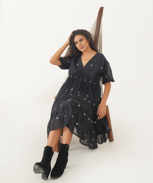 Oasis Cierra black dress