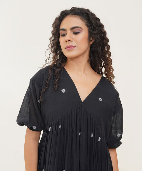 Oasis Cierra black dress