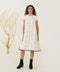 Oasis iris ivory dress