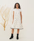 Oasis iris ivory dress