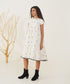 Oasis iris ivory dress