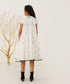 Oasis iris ivory dress