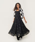 Oasis ivory and black jacket set