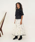 Oasis ivory and black palm set