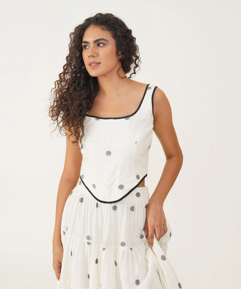 Oasis ivory Ivanna corset