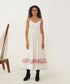 Oasis ivory kora dress