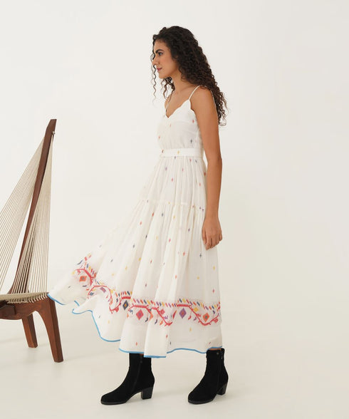 Oasis ivory kora dress