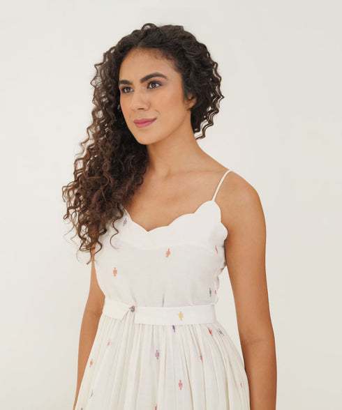 Oasis ivory kora dress