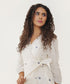 Oasis ivory olive dress