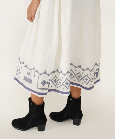 Oasis ivory opal dress