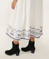 Oasis ivory opal dress