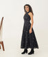 Oasis meadow black dress