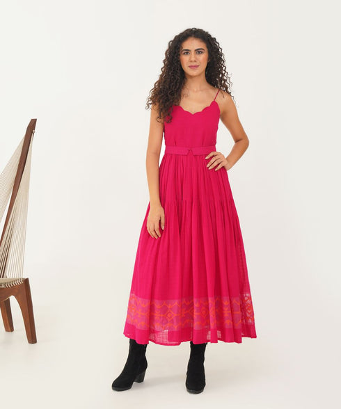 Oasis pink coral dress