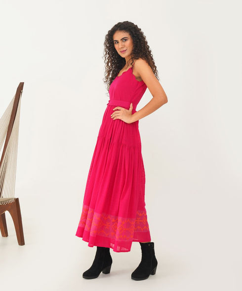 Oasis pink coral dress