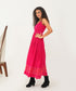 Oasis pink coral dress