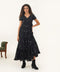 Oasis tasha black dress