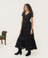 Oasis tasha black dress