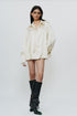 Off white balloon shirt