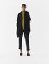 Olive calla layered two tone shirt