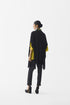 Olive calla layered two tone shirt