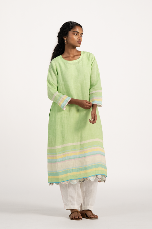Orane mint green dress