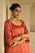 Orange chavi kurta with pants