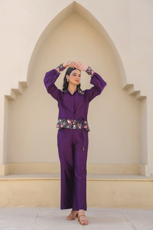 Orchid colorful co-ord set