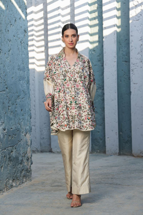 Orchid multicolor heavy co-ord set