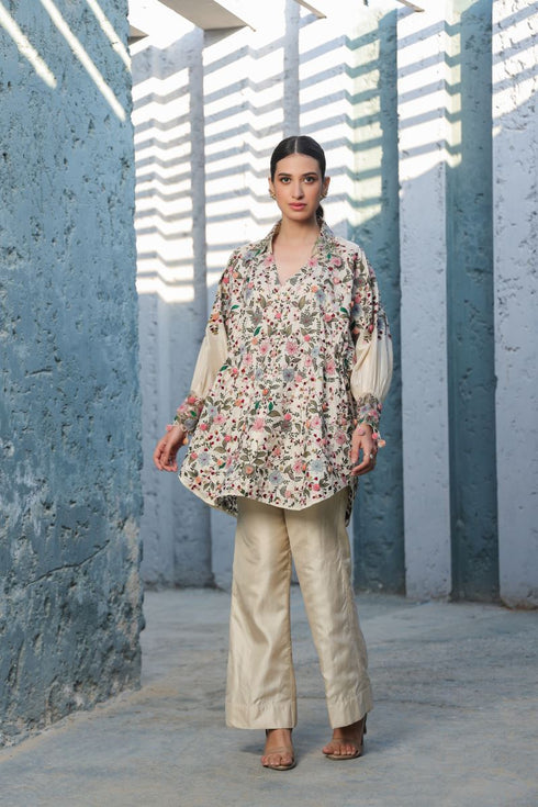 Orchid multicolor heavy co-ord set