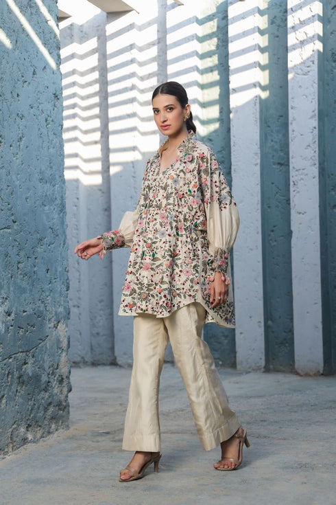 Orchid multicolor heavy co-ord set