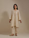 Padma champagne embroidered tunic with trousers-3