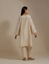 Padma champagne embroidered tunic with trousers-3