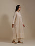 Padma champagne embroidered tunic with trousers-4