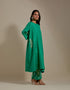 Padma green embroidered tunic with trousers