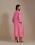 Padma pink embroidered tunic with trousers-1
