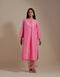 Padma pink embroidered tunic with trousers-3