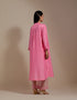 Padma pink embroidered tunic with trousers-3