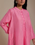 Padma pink embroidered tunic with trousers-3