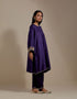 Padma purple embroidered tunic with trousers-3