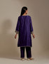 Padma purple embroidered tunic with trousers-3